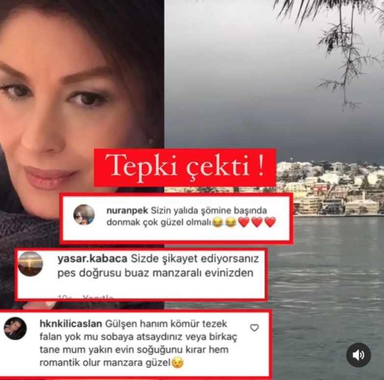 gulsen bubikoglu nun paylasimi tepki cekti